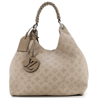 Louis Vuitton Carmel Hobo Mahina Leather