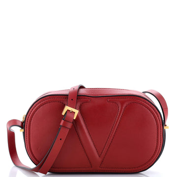 Valentino Garavani VLogo Walk Crossbody Bag Leather