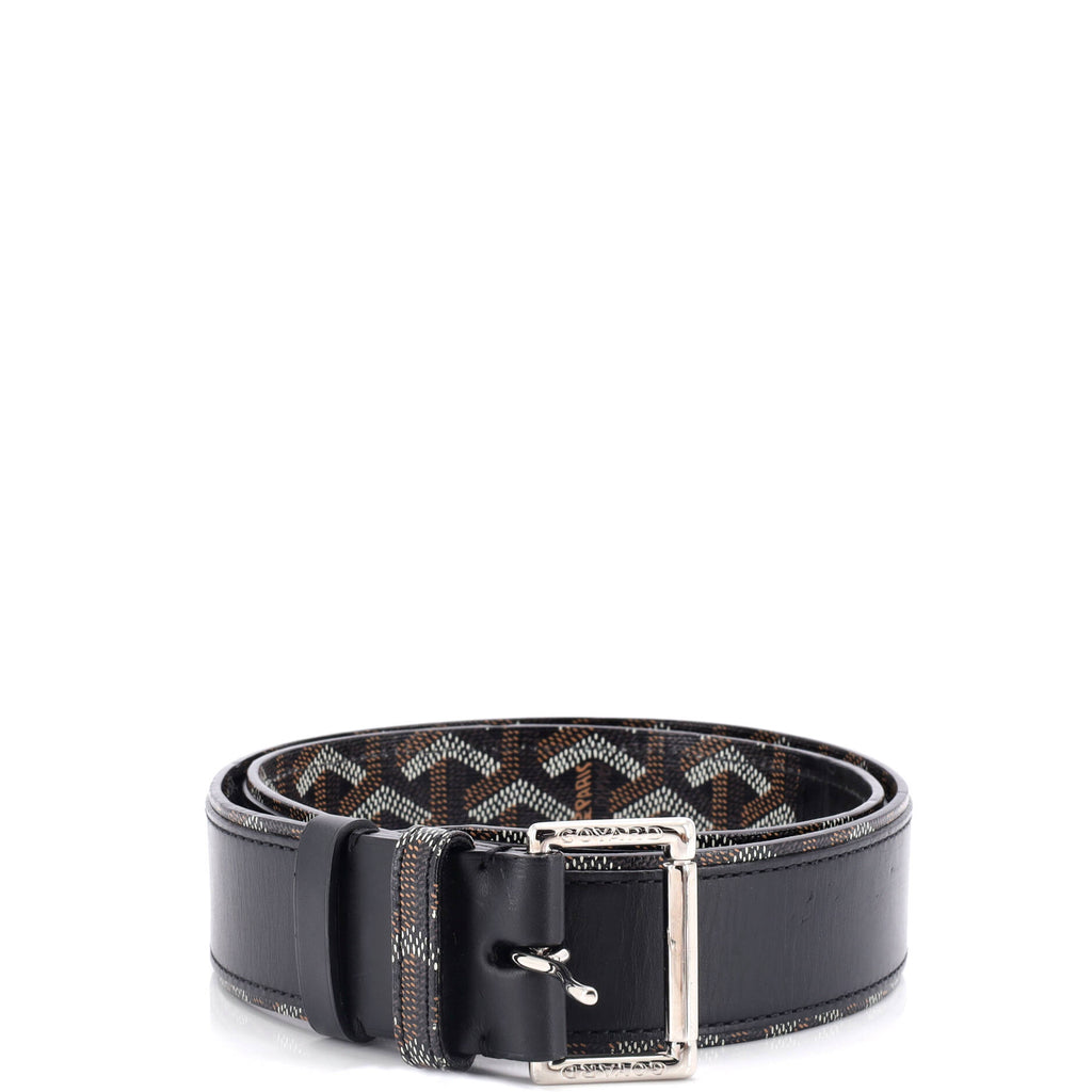 Goyard Florida Belt Leather and Coated Canvas Wide 90 303120
