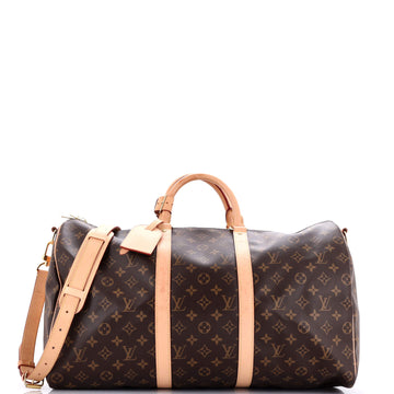 Louis Vuitton Keepall Bandouliere Bag Monogram Canvas 50