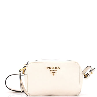 Prada Zip Crossbody Bag Vitello Phenix Small