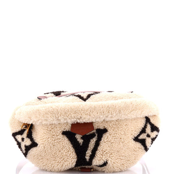 Louis Vuitton Bum Bag Monogram Giant Teddy Fleece