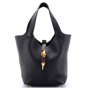 Hermes Picotin Lock Bag Clemence MM