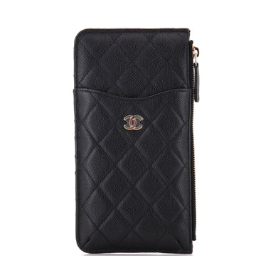 Chanel Classic Phone Case Pouch Quilted Caviar