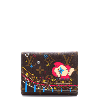 Louis Vuitton Victorine Wallet Limited Edition Vivienne Xmas Monogram Canvas