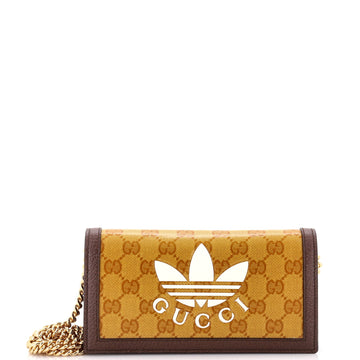 Gucci x adidas Wallet on Chain Leather