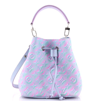 Louis Vuitton NeoNoe Handbag Stardust Monogram Empreinte Leather BB