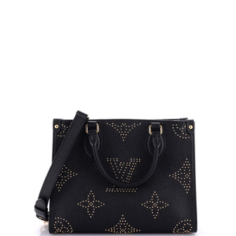 Louis Vuitton OnTheGo Tote Studded Monogram Giant Leather PM
