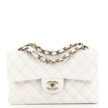 Chanel Classic Double Flap Bag Quilted Caviar Small