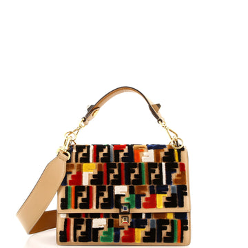 Fendi Kan I Bag Zucca Velvet Medium
