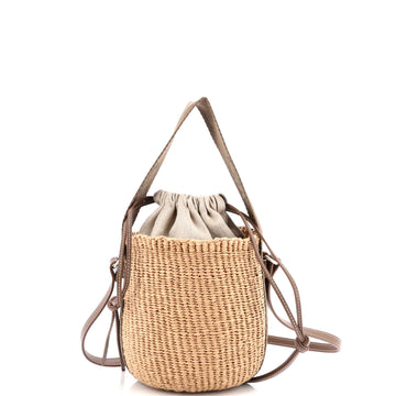 Chloe x Mifuko Woody Basket Bag Raffia Small