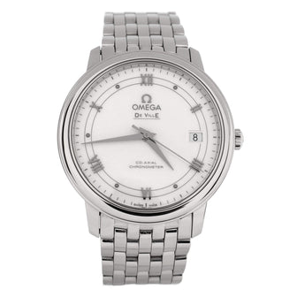 Omega De Ville Prestige Co-Axial Chronometer Automatic Watch Stainless Steel 37