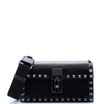 Valentino Garavani Rockstud Flap Crossbody Bag Leather Mini