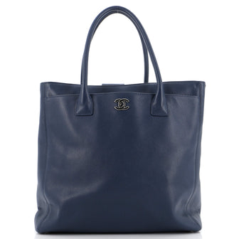 Chanel North South Cerf Executive Tote Leather Large