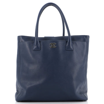 Chanel North South Cerf Executive Tote Leather Large