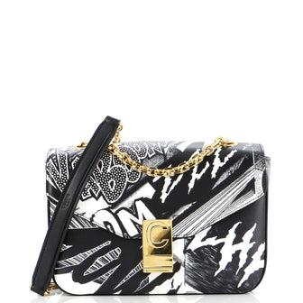 Celine C Bag Printed Leather Medium