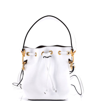Fendi Mon Tresor Bucket Bag Leather Mini