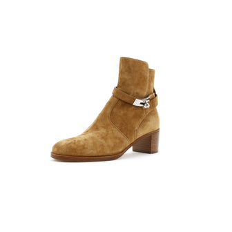 Hermes Women's Frenchie Ankle Boots Suede
