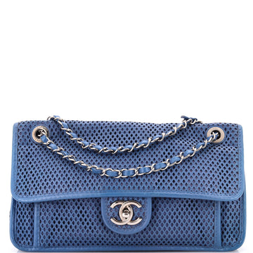 Chanel Up In The Air Flap Bag Perforated Leather Medium