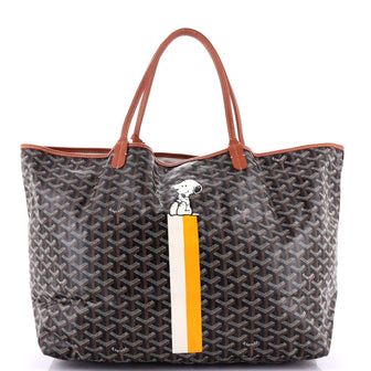 Goyard Saint Louis Tote Printed Coated Canvas GM
