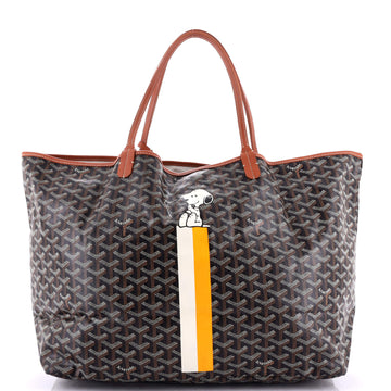 Goyard Saint Louis Tote Printed Coated Canvas GM