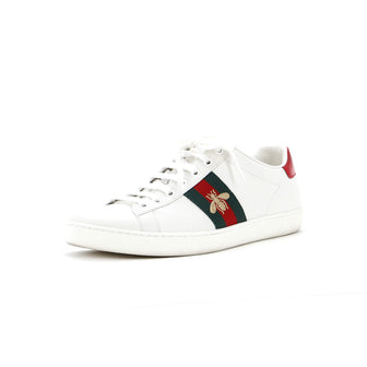 Gucci Ace Sneakers Embroidered Leather