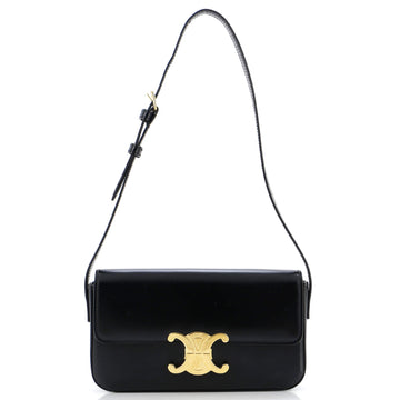 Celine Triomphe East-West Shoulder Bag Smooth Calfskin