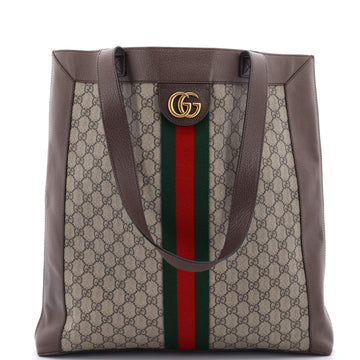 Gucci Ophidia Soft Open Tote GG Coated Canvas Large