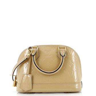 Louis Vuitton Alma Handbag Monogram Vernis BB