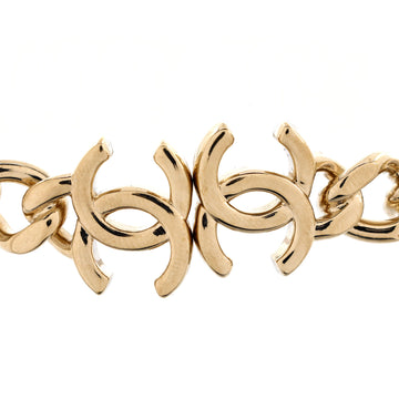 Chanel CC Chain Link Choker Necklace Metal