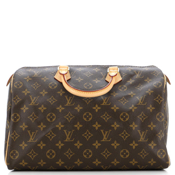 Louis Vuitton Speedy Handbag Monogram Canvas 35
