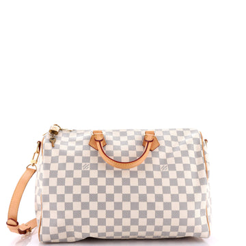 Louis Vuitton Speedy Bandouliere Bag Damier 35