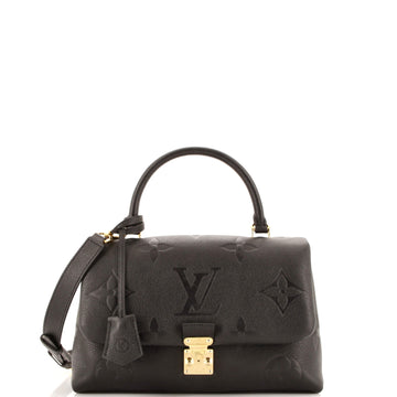 Louis Vuitton Madeleine Handbag Monogram Empreinte Giant MM