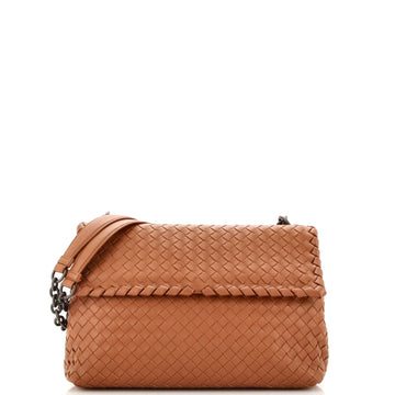 Bottega Veneta Olimpia Shoulder Bag Intrecciato Nappa Medium