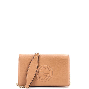 Gucci Soho Wallet on Chain Leather