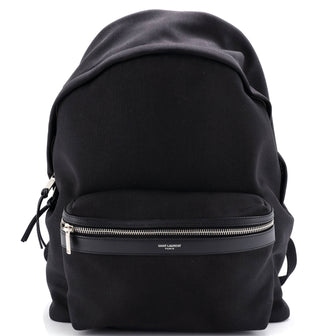 Saint Laurent City Backpack Canvas Medium