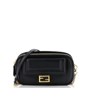 Fendi Easy 2 Baguette Crossbody Bag Leather Mini