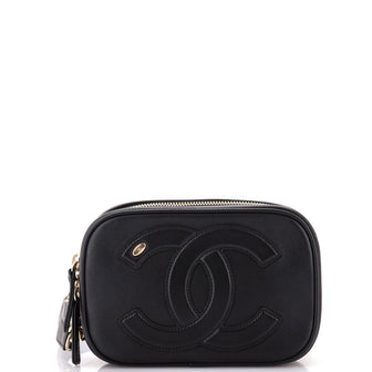 Chanel CC Mania Zip Around Belt Bag Lambskin