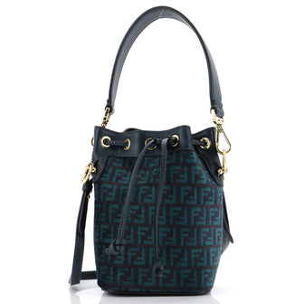 Fendi Mon Tresor Bucket Bag Zucca Tapestry Mini