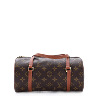 Louis Vuitton Papillon Handbag Monogram Canvas 26