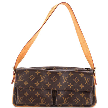 Louis Vuitton Viva Cite Handbag Monogram Canvas MM