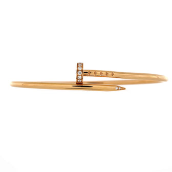 Cartier Juste un Clou Bracelet 18K Rose Gold with Diamonds Small