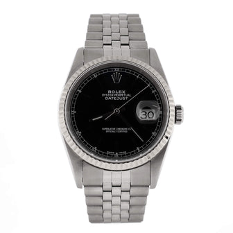 Rolex Oyster Perpetual Datejust Automatic Watch Stainless Steel 36