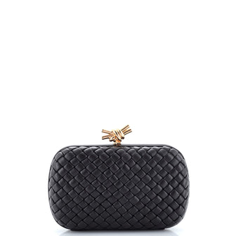 Bottega Veneta Box Knot Clutch NM Intrecciato Nappa Small