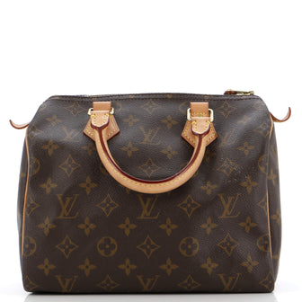 Louis Vuitton Speedy Handbag Monogram Canvas 25