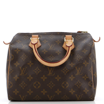 Louis Vuitton Speedy Handbag Monogram Canvas 25