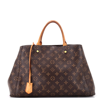 Louis Vuitton Montaigne Handbag Monogram Canvas GM