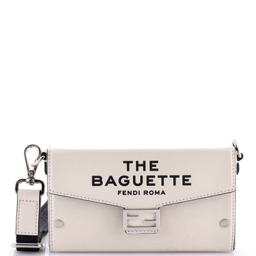 Fendi x Marc Jacobs Baguette Soft Trunk Bag Printed Leather