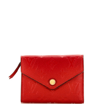 Louis Vuitton Victorine Wallet Monogram Empreinte Leather