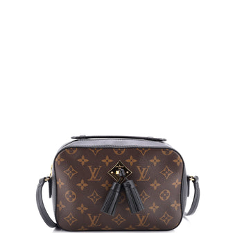Louis Vuitton Saintonge Handbag Monogram Canvas with Leather